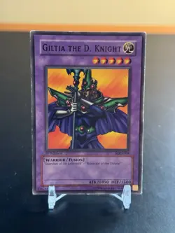 Yugioh TCG - Giltia The D. Knight - MRD-094 - LP/MP - Vintage Common - 1st Ed - Image 1