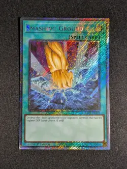Yugioh - Smashing Ground RA03-EN135 1st Edition Platinum Secret Rare NM - Image 3