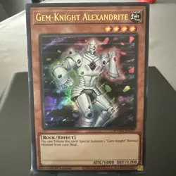 Yugioh! Gem-Knight Alexandrite - BLMM-EN107 - Ultra Rare - 1st Edition Near Mint - Image 1