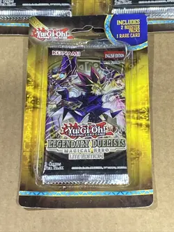 Yugioh Legendary Duelists Magical Hero 1st Edition Booster Lite 3-Packs New - Image 2