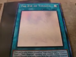 YUGIOH THE EYE OF TIMAEUS GFP2-EN183 GHOST RARE 1ST ED NM - Image 5