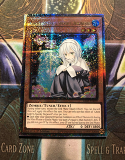 * GHOST SISTER & SPOOKY DOGWOOD * QUARTER CENTURY SECRET RARE RA03-EN020 YUGIOH! - Image 1