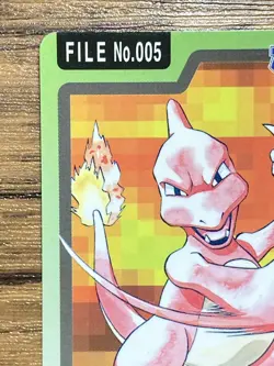 Pokemon Carddass Card Charmeleon File No.5 Bandai Pocket Monsters 1997 Japan - Image 3