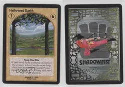 1995 Shadowfist Collectible Card Game Standard Hallowed Earth 0e3 - Image 3
