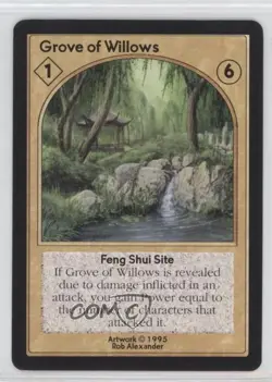 1995 Shadowfist Collectible Card Game Standard Grove of Willows 0e3 - Image 1