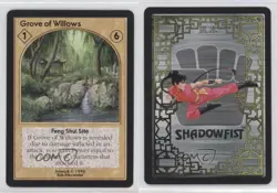 1995 Shadowfist Collectible Card Game Standard Grove of Willows 0e3 - Image 3