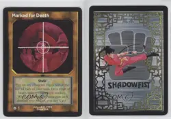 1995 Shadowfist Collectible Card Game Standard Marked for Death 0e3 - Image 3