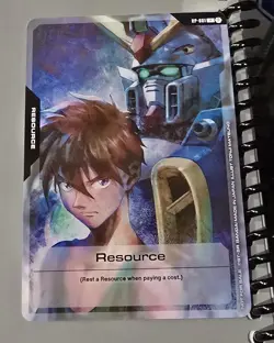 [AX 2025] Gundam Card Game Heero Yuy Wing Gundam Resource Promo English NONFOIL - Image 1