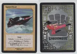 1995 Shadowfist Collectible Card Game Standard Speed Boat 0e3 - Image 3