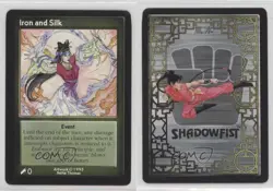 1995 Shadowfist Collectible Card Game Standard Iron and Silk 0e3 - Image 3