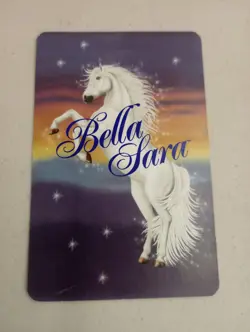 Bella Sara Royalty Fiona 18/55 Patron Of Herd Shahazar Regular Common Horse Card - Image 2