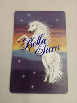 Bella Sara Royalty Ebenos 14/55 Prince Of Herd Airistos Regular Horse Card - Image 2