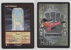 1995 Shadowfist Collectible Card Game Standard Last Outpost 0e3 - Image 3