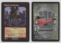 1995 Shadowfist Collectible Card Game Standard Heroic Conversion 0e3 - Image 3