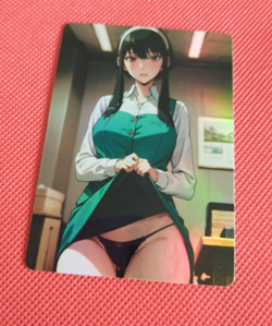 Yor Forger Spy x Family Anime ACG Waifu custom sexy Beauty Card - Image 1