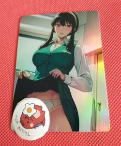 Yor Forger Spy x Family Anime ACG Waifu custom sexy Beauty Card - Image 1