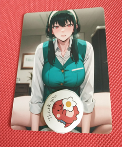 Yor Forger Spy x Family Anime ACG Waifu custom sexy Beauty Card - Image 2