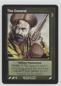 1995 Shadowfist Collectible Card Game Standard The General 0e3 - Image 1