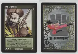 1995 Shadowfist Collectible Card Game Standard The General 0e3 - Image 3