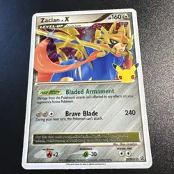ZACIAN LV.X SWSH135 Promo Celebrations Ultra Rare Pokemon Card $1 Shipping! - Image 1