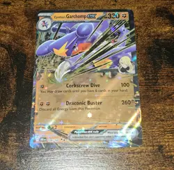 Cynthia's Garchomp ex 104/182 Double Rare Holo Destined Rivals Pokemon Card - Image 1