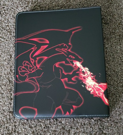 Pokemon Greninja Charizard Card Binder TCG 9 Pockets 50 Sleeves Hold 450/900 New - Image 2
