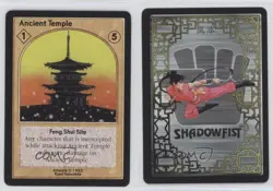 1995 Shadowfist Collectible Card Game Standard Ancient Temple 0e3 - Image 3