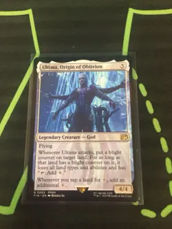 MTG Magic The Gathering Ultima, Origin Of Oblivion FIN Rare God Final Fantasy - Image 1
