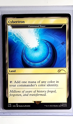 2022 MTG Magic the Gathering SLD Secret Lair Drop #710 Cybertron / Command Tower - Image 1
