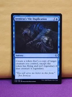 1x Irenicus's Vile Duplication, NM, CLB, Magic: the Gathering, MtG - Image 1
