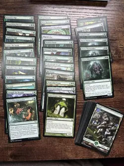 Wild Hunt 60-Card Green MTG Deck w/ Bonus - Ready to play wolf tribal Dirt Cheap - Image 3