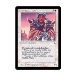 WOTC MtG The Dark Knights of Thorn (R) EX - Image 1