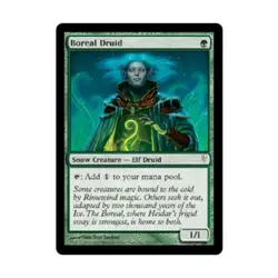 WOTC MtG Coldsnap Boreal Druid (C) EX - Image 1