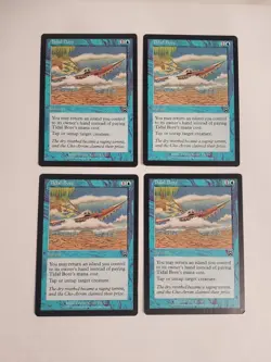 MTG Playset 4x Tidal Bore (Mercadian Masques/Blue/C) - BGM - Image 1