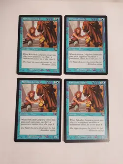 MTG Playset 4x Rishadan Cutpurse (Mercadian Masques/Blue/C) - BGM - Image 1