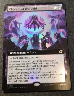 Chorale Of The Void - Foil - Extended Art - EOE - MTG - EN - NM - 0331 - Image 1