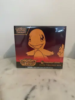 Pokemon Obsidian Flames Pokemon Center Elite Trainer Box (ETB) SEALED + Case - Image 2