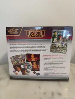 Pokemon Obsidian Flames Pokemon Center Elite Trainer Box (ETB) SEALED + Case - Image 4