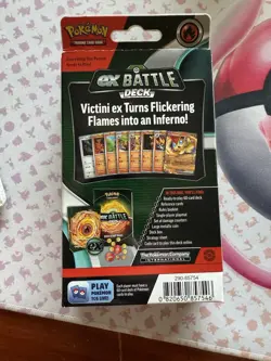 2024 Pokemon ex Battle Deck Victini ex Factory Sealed! - Image 2