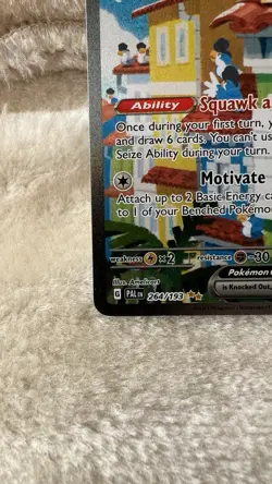 Pokemon Squawkabilly ex 264/193 Paldea Evolved Special Illustration Rare Holo NM - Image 4