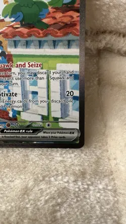 Pokemon Squawkabilly ex 264/193 Paldea Evolved Special Illustration Rare Holo NM - Image 5