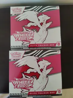 Pokemon White Flare Elite Trainer Box ETB Lot Of 2 *Sealed* - Image 1