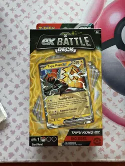 Pokemon TCG EX Battle Deck Tapu Koko EX NEW Factory Sealed Genuine - fast ship! - Image 1