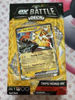 Pokemon TCG EX Battle Deck Tapu Koko EX NEW Factory Sealed Genuine - fast ship! - Image 2