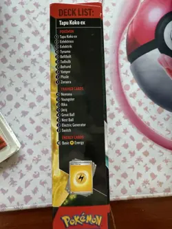 Pokemon TCG EX Battle Deck Tapu Koko EX NEW Factory Sealed Genuine - fast ship! - Image 5
