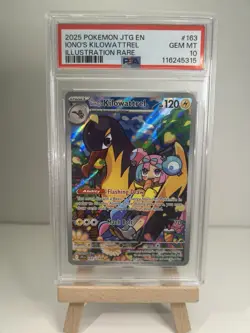 2025 POKEMON JTG EN-JOURNEY TOGETHER ILLUSTRATION RARE IONO'S KILOWATTREL PSA 10 - Image 1