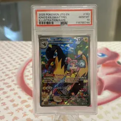 2025 POKEMON JTG EN-JOURNEY TOGETHER ILLUSTRATION RARE IONO'S KILOWATTREL PSA 10 - Image 1