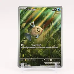 Feebas - 198/191 Surging Sparks Illustration Rare Pokemon - NM/MINT - Image 1