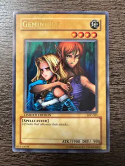 Yugioh Gemini Elf IOC-SE1 Ultra Rare - VLP - Image 1