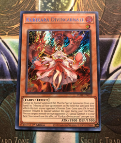 *** KURIKARA DIVINCARNATE *** ORIGINAL SECRET RARE 1ST EDITION POTE-EN031 YUGIOH - Image 1